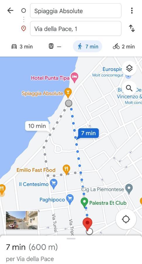 Profumo Di Mare Leilighet Trapani Eksteriør bilde
